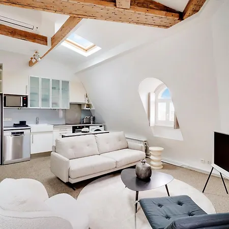 Apartmán Loft D'exception Courcelles - Parc Monceau *