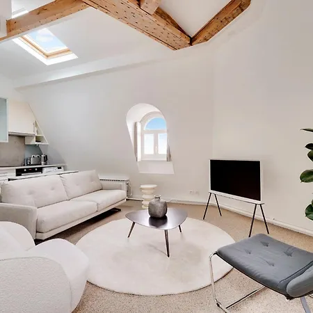Loft D'exception Courcelles - Parc Monceau 아파트 *