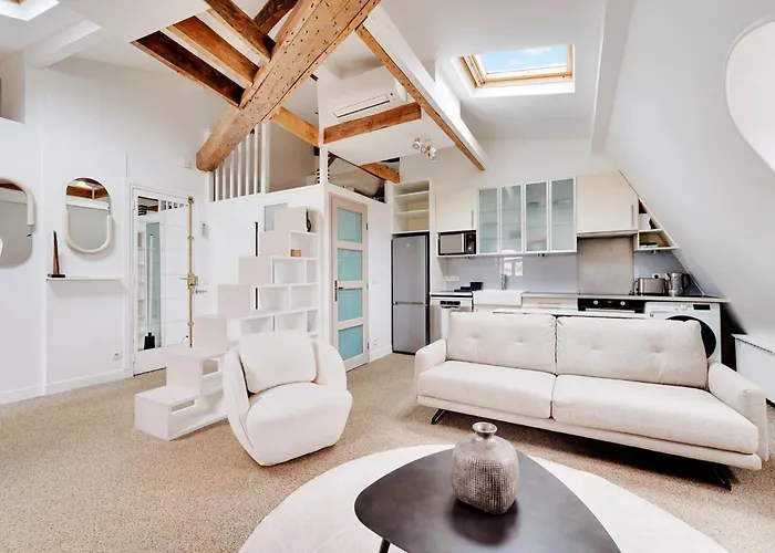 Loft D'exception Courcelles - Parc Monceau *